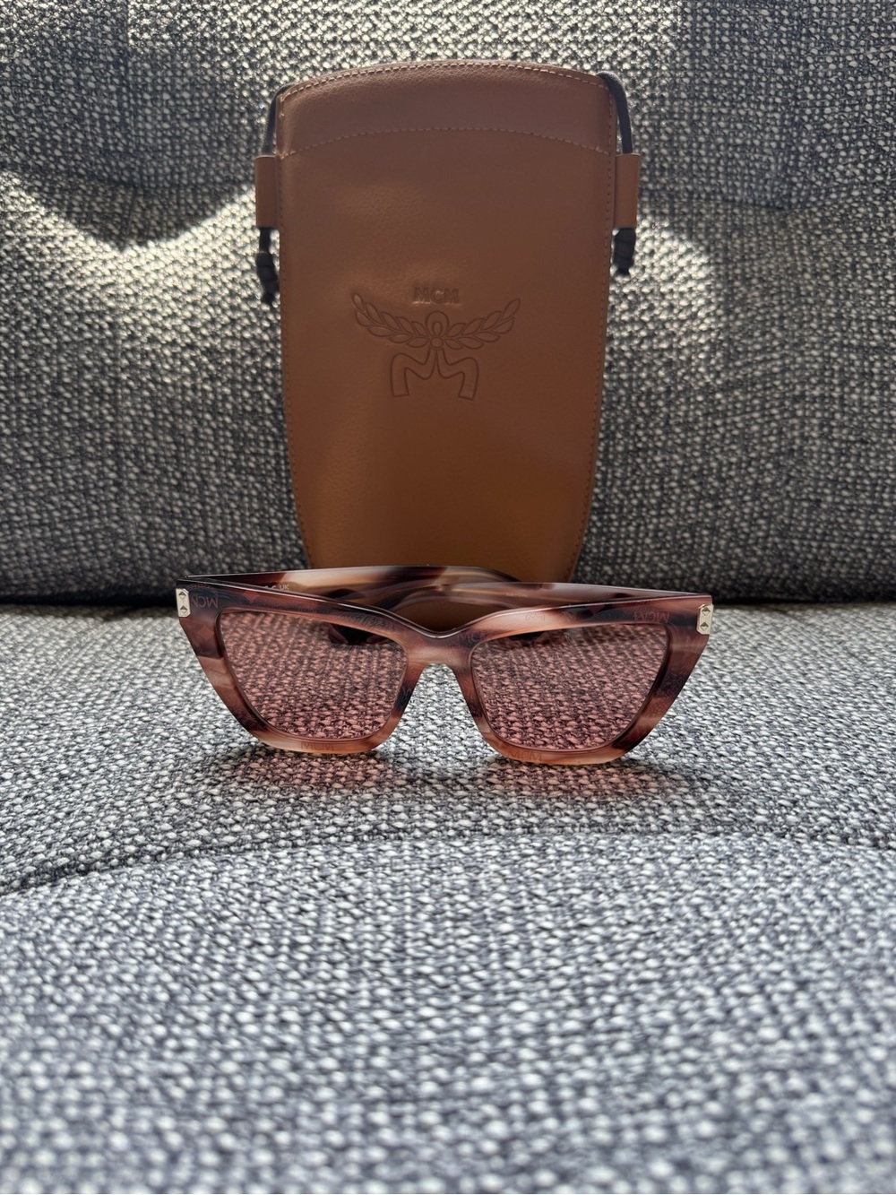 MCM Tortoiseshell Pink Gradient Sunglasses